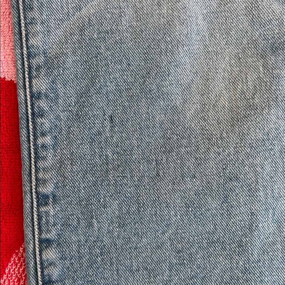 Madewell two-tone Retro Crop Bootcut size 25 Denim Jeans - Picture 7 of 12